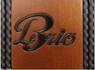 Logo du brio picard sur un fond coloré
